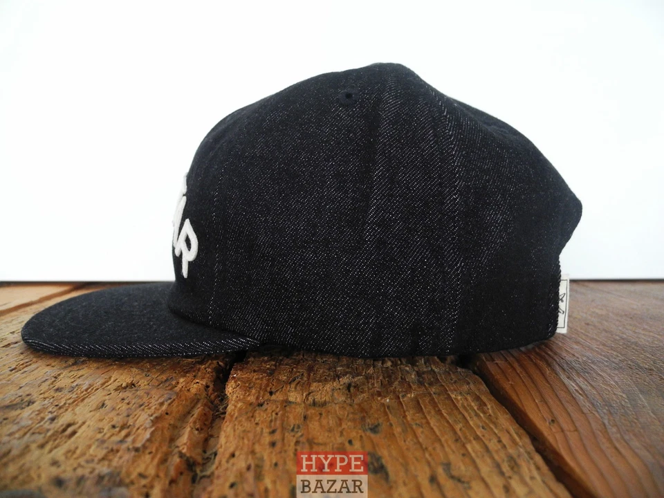 FOURSTAR CLOTHING ARCHED APPLIQUE STRAPBACK CAP NEW BLACK 4-STAR CLOTHING - Image 3 of 4