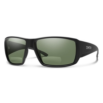 SMITH Guide's Choice Bifocals - Matte Black Gray Green - 2.50