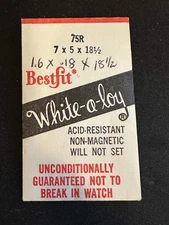 BESTFIT Mainspring 75R for Unitas 411, 417, Buren 30, Derby 27, Font 45, 46 - Al