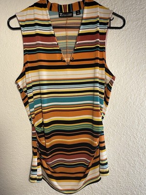 Women's Multicolor Striped