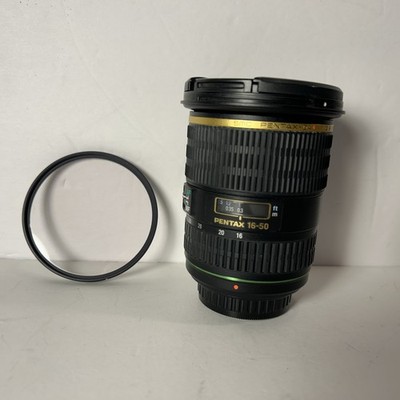 PENTAX SMC DA* 16-50mm f/2.8 ED AL IF SDM Camera Lens And Filter Read  UnTested