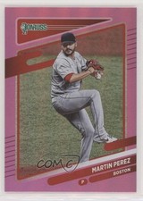 2021 Panini Donruss Holo Pink Martin Perez #97 y0i