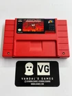SNES - Spiderman Maximum Carnage red Super Nintendo Cart Only #2937
