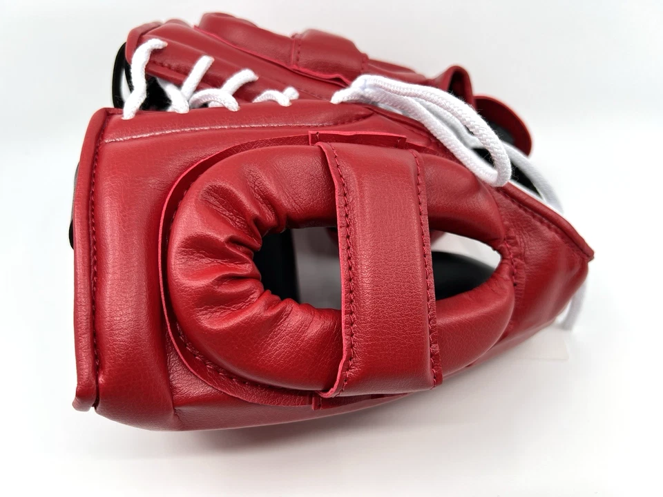 Winning Boxing Head Gear Face Guard Type FG-2900 Size M Red from Japan - Image 4 of 4