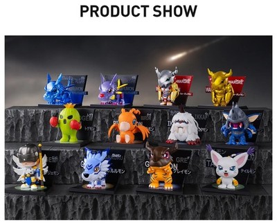 POP MART x Digimon Adventure Fridge Magnet Confirmed Figure Dolls