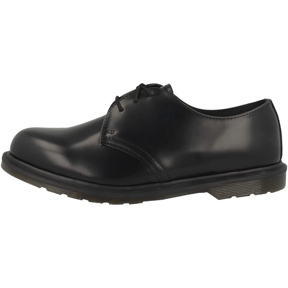Dr. Martens Mayfare Freizeitschuh Cuir Noir Unisex Sneaker À Lacets - Photo 1/1