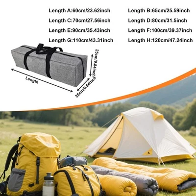 rangement camping avec poignées, sport portable léger et - Photo 1/2