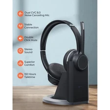 MPOW HC5 Pro Wireless Bluetooth Headset With Mic - MPBH483B