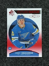 2025-26 Upper Deck SP Authentic Jimmy Snuggerud Future Watch Limited Red #132
