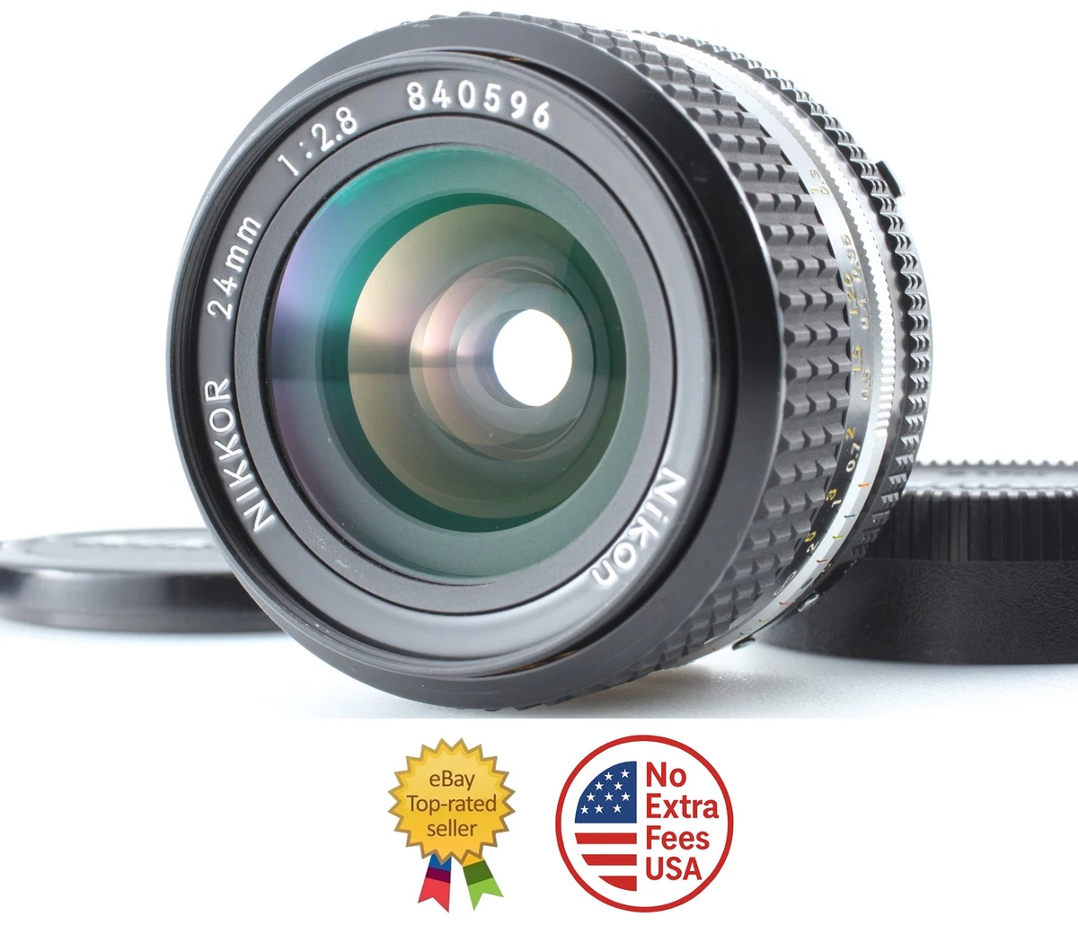 Nikon AI-S f/2.8 Camera Lenses 24mm Focal for sale | eBay