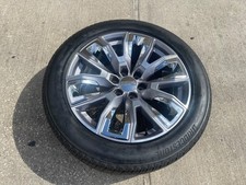 22 Gmc Yukon Chevy Tahoe Escalade Oem Chrome 95513 14134 Wheel Rim Tire Spare