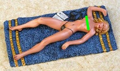 Phoenix Scale Miniatures Folies BX13 Kit, The Sunbather Tim Richards, Metal 80mm