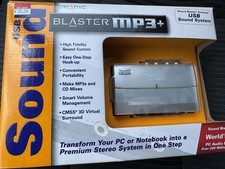 Creative Sound Blaster MP3 Plus External USB Sound System MP3 Open Box