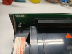 Neo Geo MVS - MV1F W/ Pin Converter And Video Out Board - Ready To Be Consolized