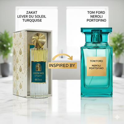 Lever Du Soleil Turquoise by Zakat EDP Perfume Cologne for Men