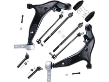 Front Control Arm Ball Joint Tie Rod and Sway Bar Link Kit For Quest PT862CZ