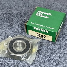 Fafnir 203PP Sealed Deep Groove Ball Bearing New Old Stock New In Box Sealed