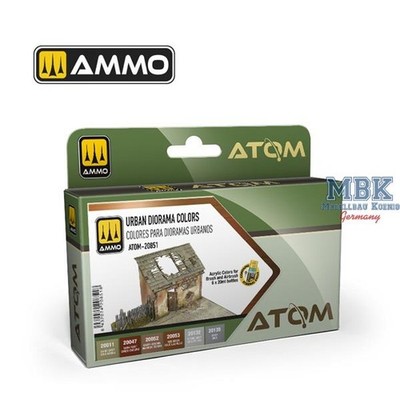 Ammo of MIG ATOM20851 ATOM Urban Diorama Colors