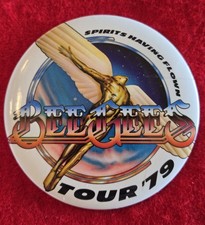 1979 Bee Gees Tour ’79 Concert Spirits Having Flown Pinback Button 1979 Bee Gees Tour ’79 Concert Spirits Having Flown Pinback Button