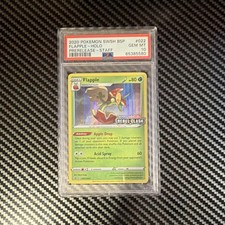 Pokémon TCG Flapple SWSH022 SWSH Promo Holo Prerelease Staff PSA 10 on eBay