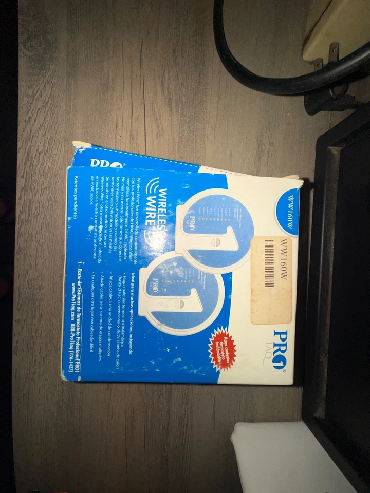 Termostato inalámbrico Pro1 IAQ ww160w NUEVO EN CAJA Foto 2 de 3