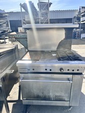 Imperial Griddle Two Burners and Oven Natural Gas