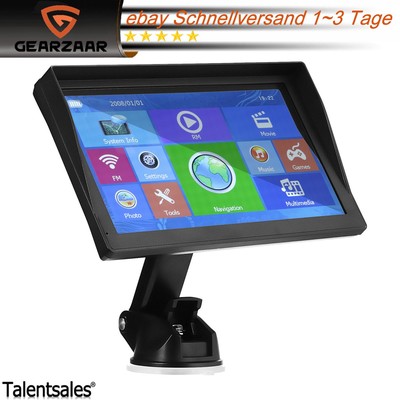 Navigationsgerät Auto PKW LKW KFZ Truck EU Karten 8G+256MB GPS-Navigation 9 Zoll