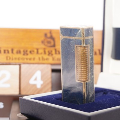 Brand New Sealed_Dunhill Lighter Blue_ Lapis Lazuli