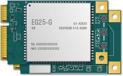 Mini PCIe 4G LTE Module for IoT, M2M, Storage Expansion, Quectel EG25-G