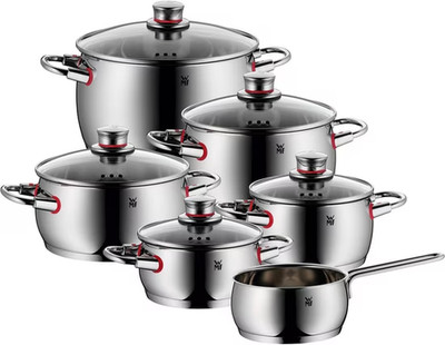 WMF Koch Topfset 11-tlg. QUALITY ONE Cromargan  Edelstahl alle Herdarten