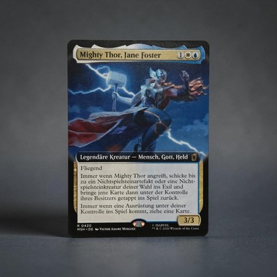 Magic: The Gathering | Mighty Thor, Jane Foster | Rare | MSH R 0420