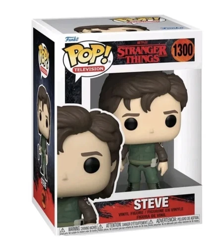 Funko Pop Stranger Things Steve Hunter Outfit  #1300 Season 4  AVAILABLE NOW!!!