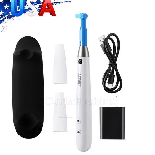 360° Swivel Dental Cordless Hygiene Prophy Handpiece+2 Prophy Angle/Air