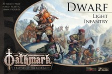 Oathmark OAKP103 Dwarf Light Infantry 30 Models Fantasy 28mm Dwarves