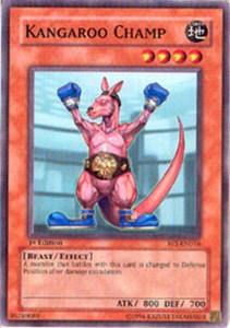 Kangaroo Champ - FET-EN016 - Common - Unlimited Edition x3 - Near Mint