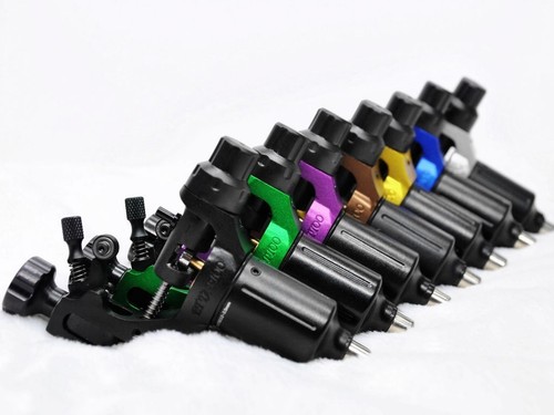 HummingBird Pro Liner Shader Tattoo Rotary Swiss Motor Gun Machine Alloy Purple - Foto 6 di 8