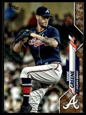 2020 Topps 21 Shane Greene Atlanta Braves Memorial Day Camo 13/25
