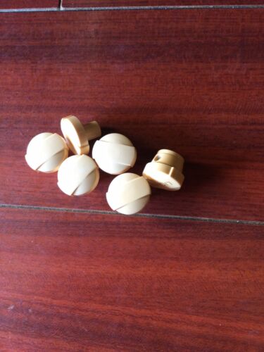 OLD VINTAGE DASH IVORY KNOB X1 Ea. HOT ROD GAUGE PANEL COUPE 32 FORD TROG SCTA - Picture 21 of 23