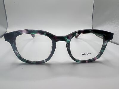 WOOW No Brainer 2 49/21 145 Col. 0262 Purple & Teal Women s Eyeglass Frames 800
