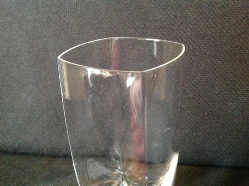 Cristalería Mikasa Panache Transparente Una (1) Bombilla Cuadrada de Vidrio Highball Mult. - Imagen 7 de 10