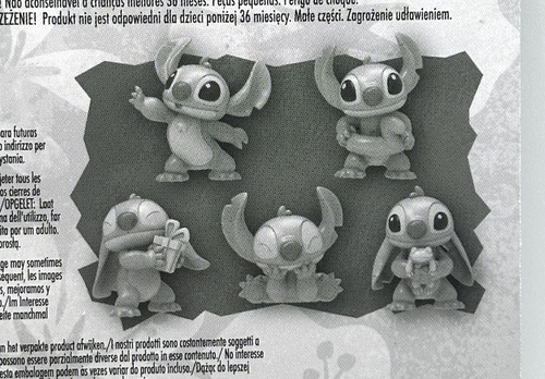 New Disney Stitch Mini Figures 5 piece Set - Picture 9 of 10