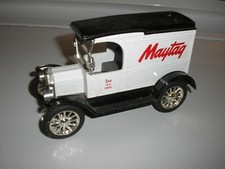 Maytag 2nd ERTL 1917 Ford Model T Panel Van Delivery Truck Bank w/ Key Free SH
