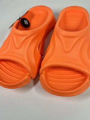 Balenciaga Vibrant Orange Slides Balenciaga Pool Slide Sandal Balenciaga main image 3