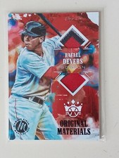 2018 Diamond Kings Original Materials Masterpiece Rafael Devers RC, S/N: 1/1