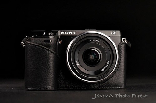 Handmade Real Half Leather Case Camera Case Camera bag for Sony NEX7 9 colors - Picture 9 of 10