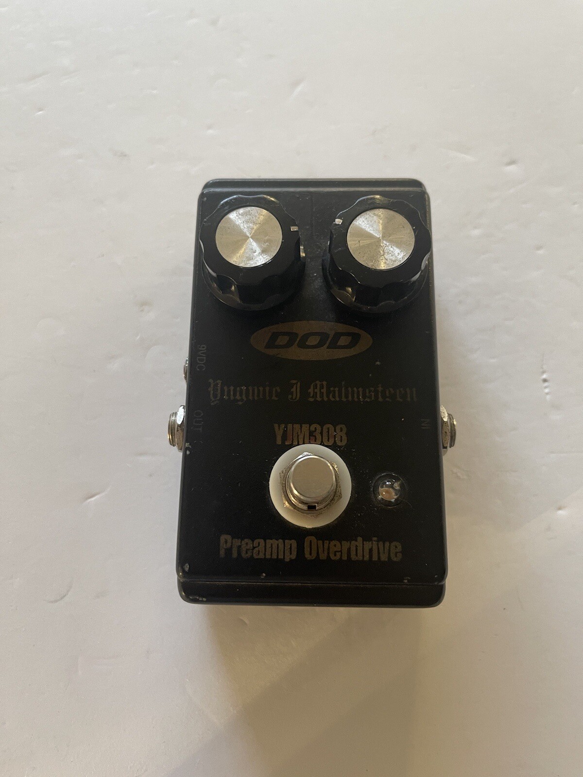 DOD YJM308 Yngwie J Malmsteen Preamp Overdrive Modified Guitar