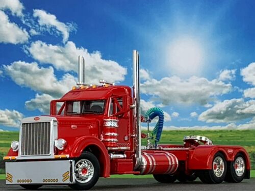 1/64 DCP RED PETERBILT 379 DAY CAB - Picture 1 of 6