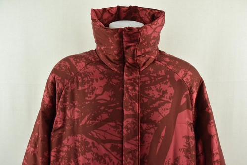 MARIMEKKO Women`s Insulated Jacket Padded Warm Zip Neck Red Coat size L - Picture 5 of 16