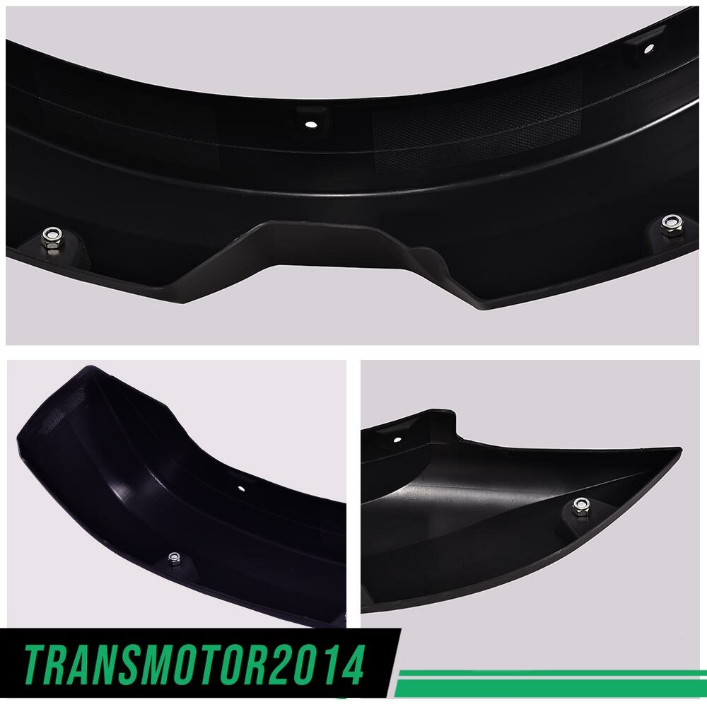 4Pcs Fender Flares Black Front&Rear Fit For 2004-2015 Nissan Titan