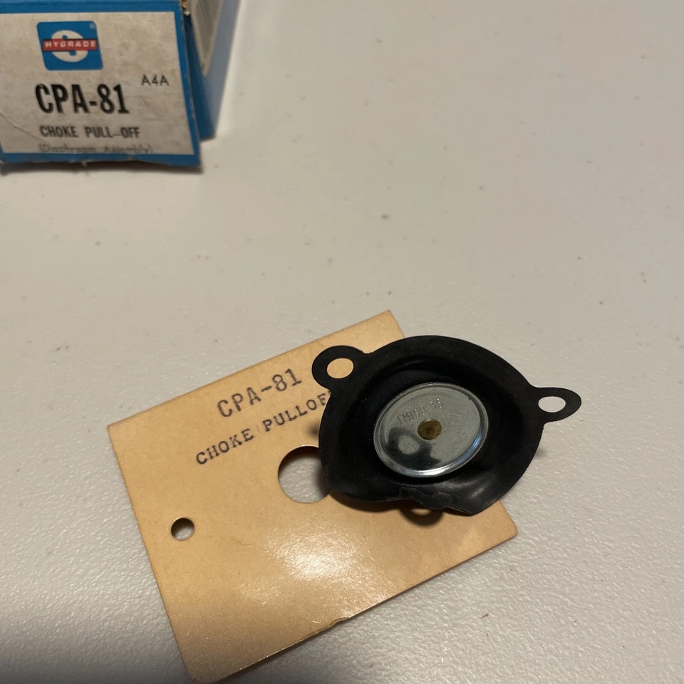 Estrangulador de carburador Hygrade Standard CPA 81 - CPA81 Foto 2 de 4